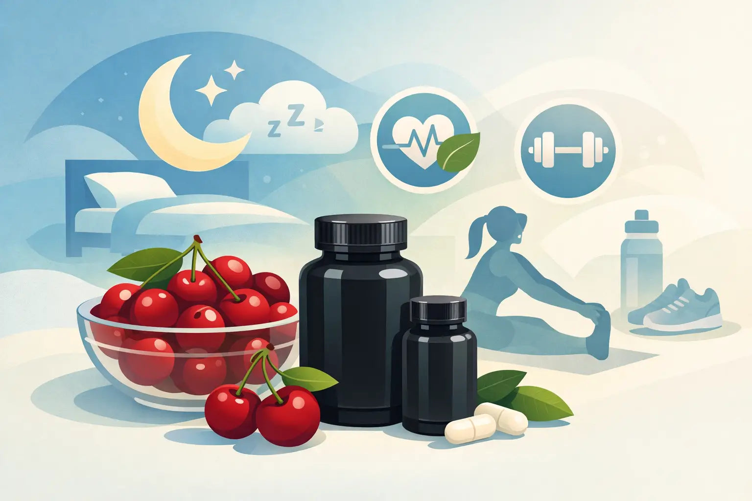 Tart Cherry Dosage for Sleep, Recovery, and More