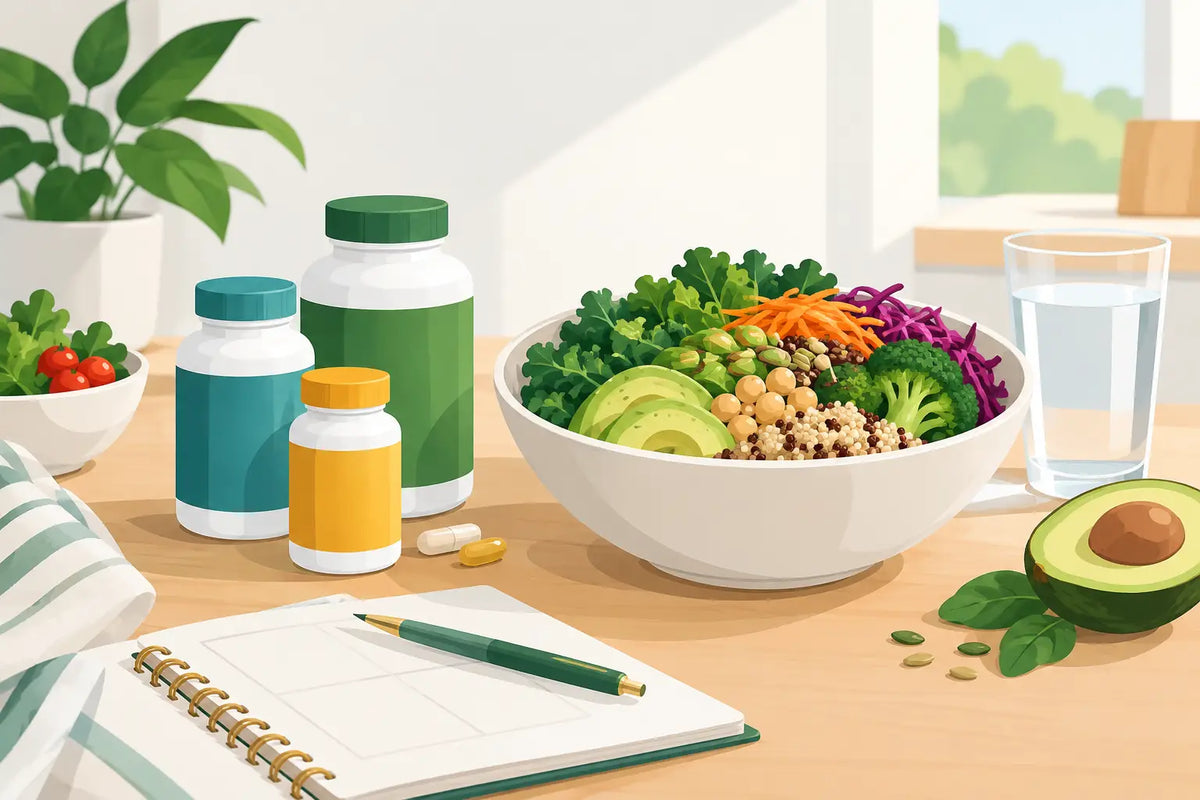 Vegetarian Nutrient Planning That Feels Simple