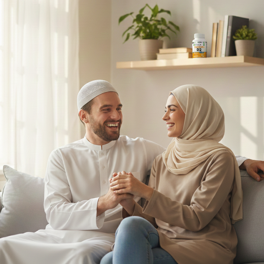 Hayat Vitamins Halal-Certified Vegan Vitamin D2 2400 IU