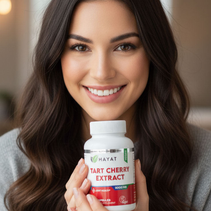 Hayat Vitamins Halal-Certified Vegan Tart Cherry Extract 3000 MG