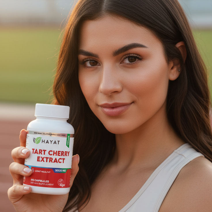 Hayat Vitamins Halal-Certified Vegan Tart Cherry Extract 3000 MG