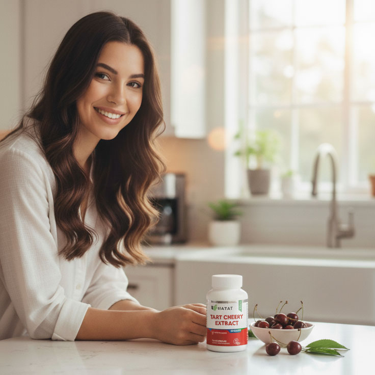 Hayat Vitamins Halal-Certified Vegan Tart Cherry Extract 3000 MG