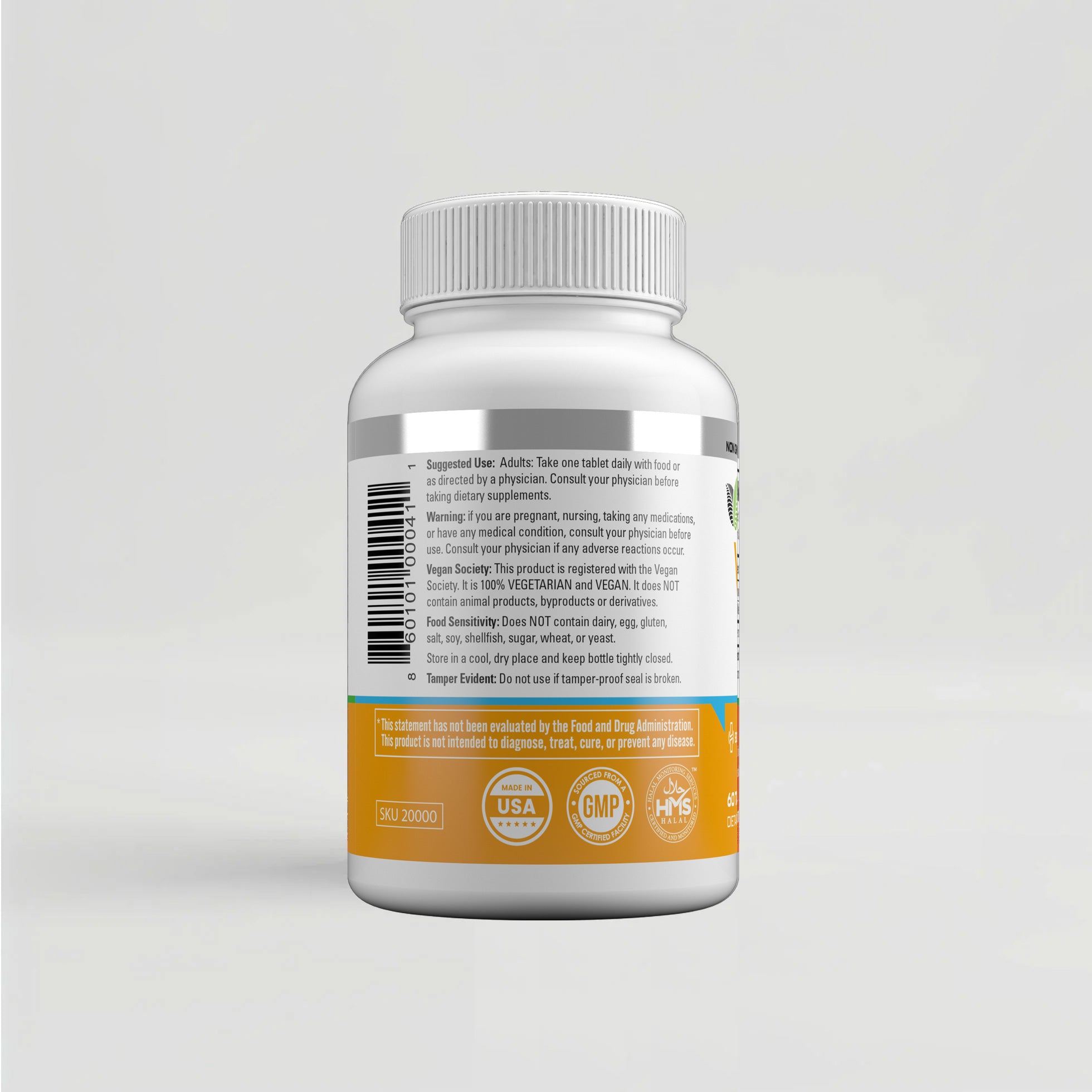 Hayat Vitamins Halal-Certified Vegan Vitamin D2 2400 IU